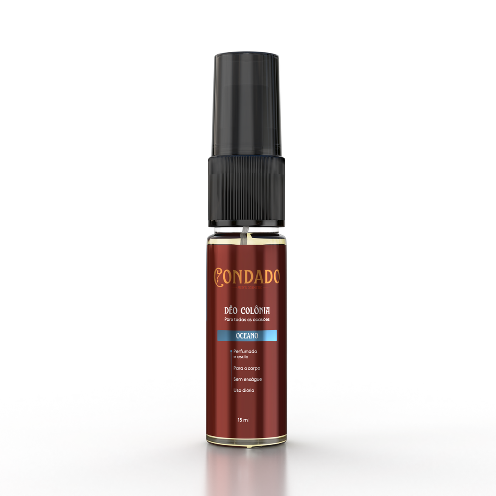 Kit Shampoo + Condicionador + Óleo hidratante + Colônia Oceano Condado