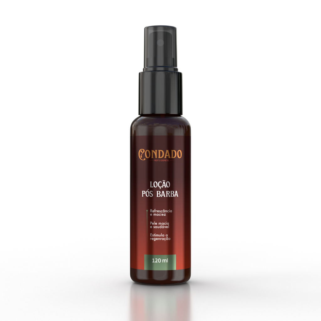Kit Shampoo + Condicionador + Shaving Gel + Loção pós Barba Condado Oceano