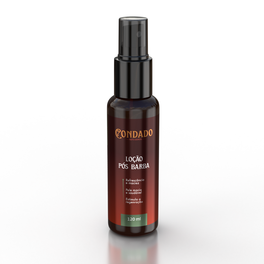 Kit Shampoo + Condicionador + Shaving Gel + Loção pós Barba Condado Floresta