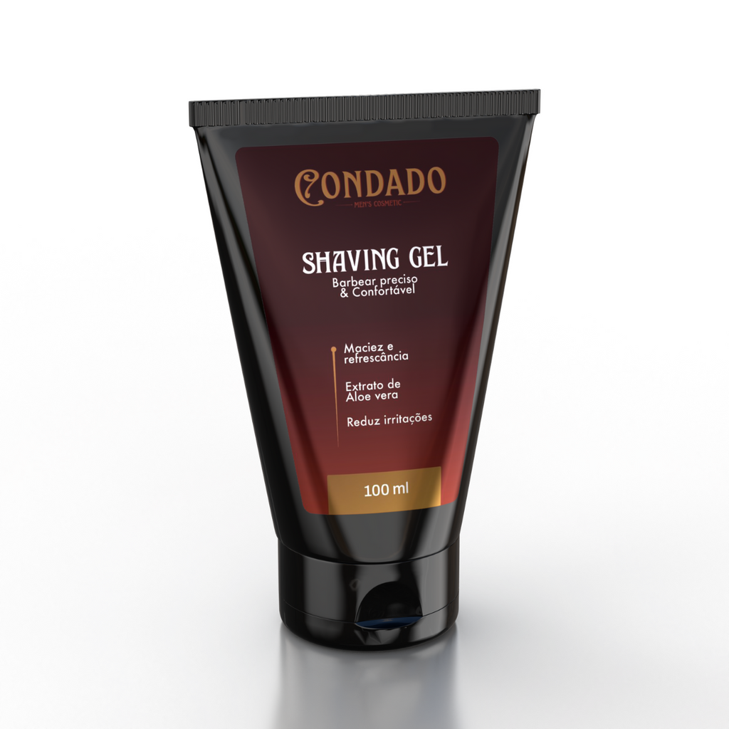 Kit Gel de Barbear + Loção Pós Barba