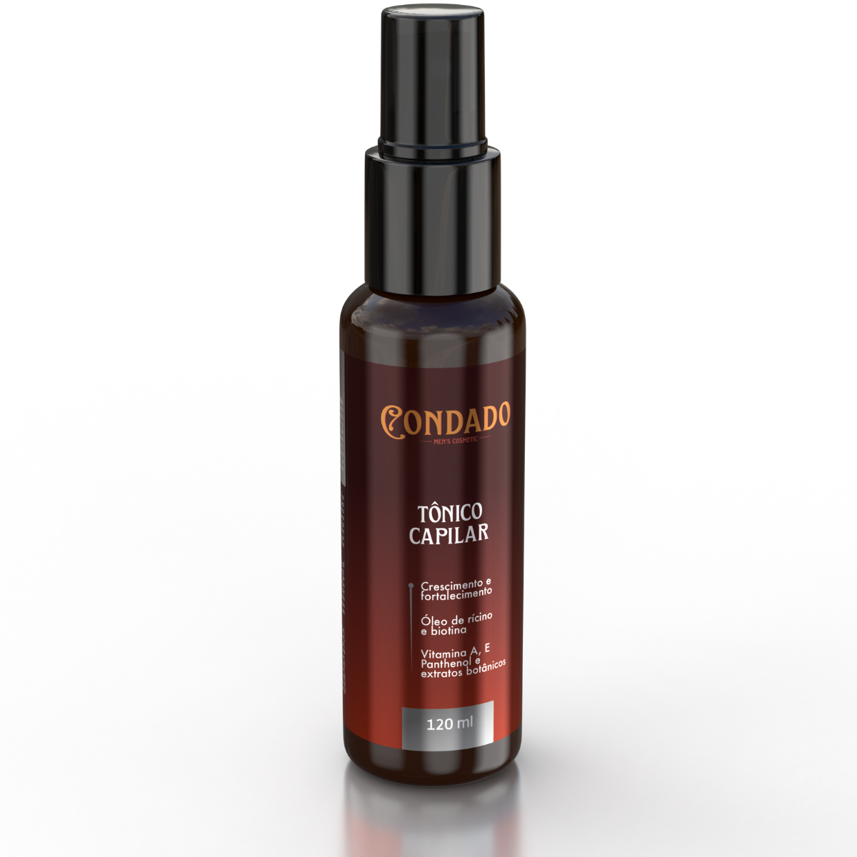 Kit Tônico capilar + Pomada modeladora + Óleo + Balm hidratante Floresta Condado